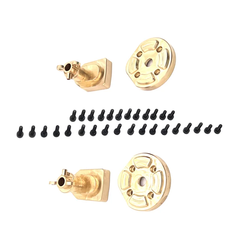 

B05C-RC Корпус задней оси автомобиля, латунная крышка заднего чашки, комплект крышки оси для MJX 1/12 H12Y H12Y + аксессуары для обновления радиоуправляемого автомобиля