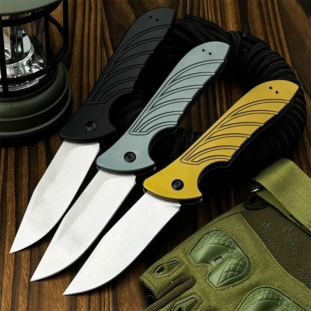 

KS 7600 Pocket Folding Knife CPM154 Blade Aluminum Handle EDC Outdoor Camping Hunting Cutting Survival Multi-functional Tools