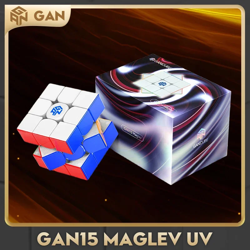 

[CubeFun]GAN15 Maglev 3x3 Magnetic UV Magic Cube Professional 3x3x3 Speed Puzzle Games Children's Toys For Gifts