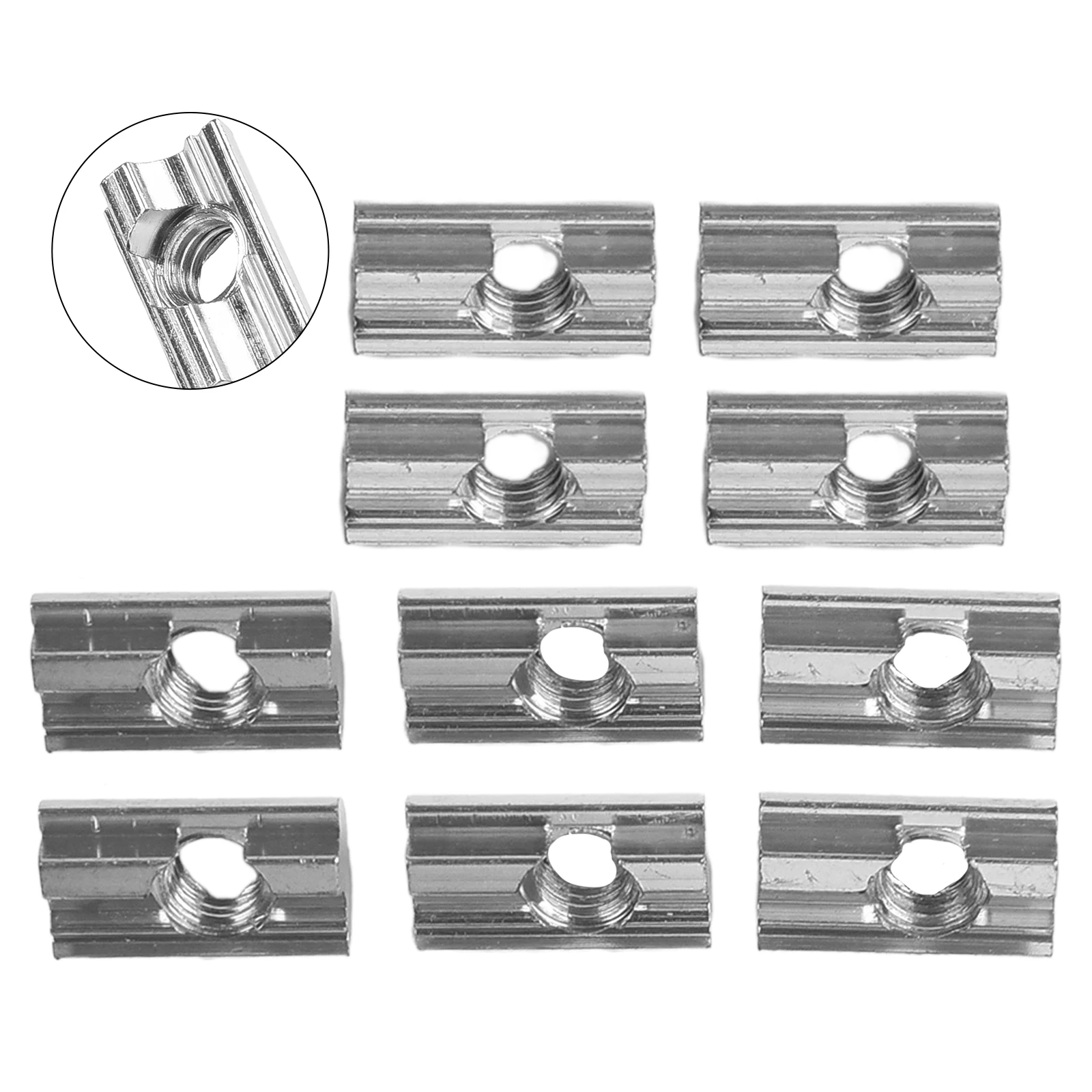 Sliding Ball Sliding Block 12*13*22mm Aluminum Sliding Block Durbale Stainless Steel For 40x40 And 40x80 Profiles