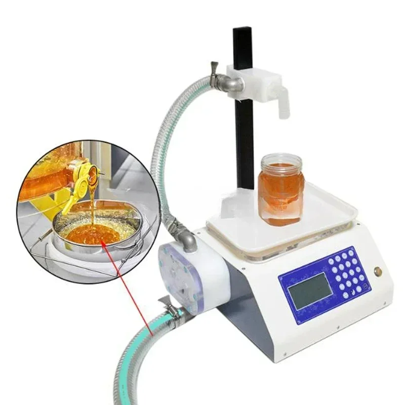 Automatic And Manual Weighing Paste Honey Filling Peristaltic Pump Viscous Outdoor Or Indoor Use