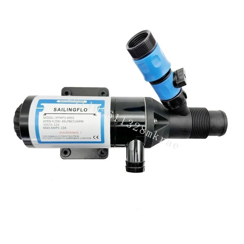 

New New Design 12V 45LPM Electric Wastewater Treatment Soaking Pump Toilet Sewage Pump No Power Cord