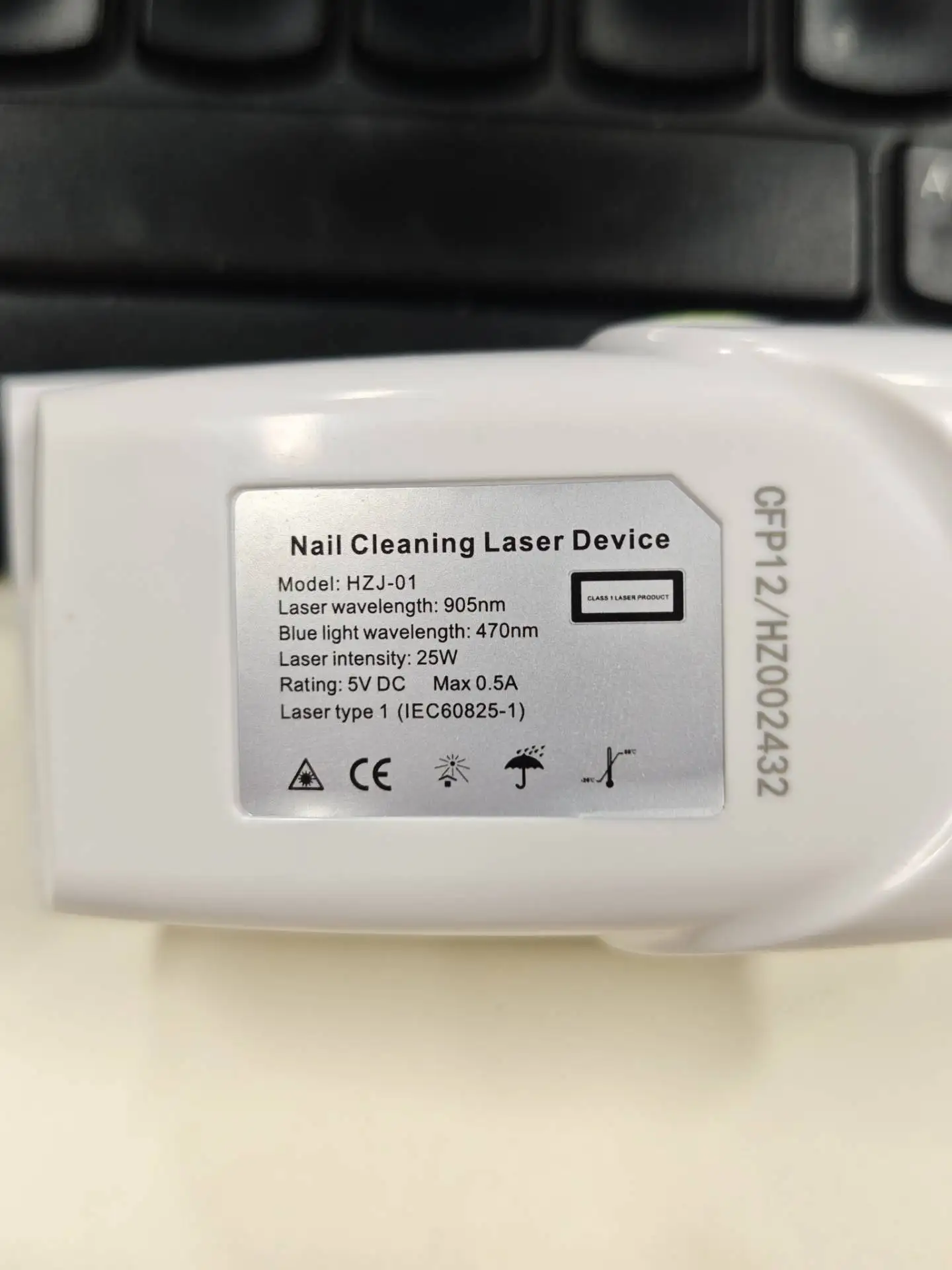 

Rechargeable Laser Nail Fungus Remover 905nm, Effective Toenail Treatment Device, Home Care for Fungal Infection