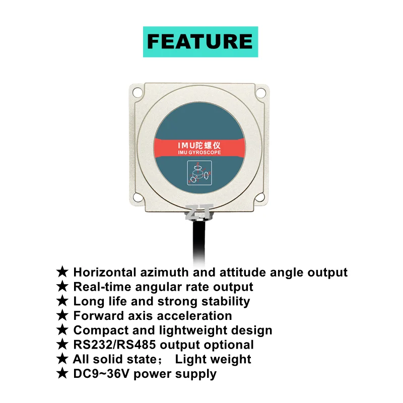 Giroscopio de navegación para vehículos agrícolas IMU TL725D, giroscopio de alto rendimiento