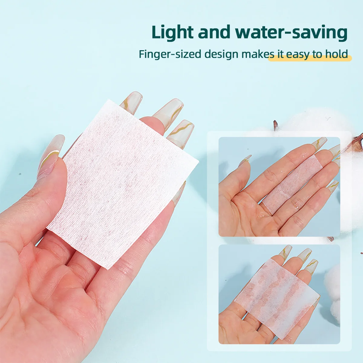 وسادات إزالة مكياج مستديرة ناعمة وقابلة للتنفس ، تنظيف يومي للوجه ، استخدام للمنزل والسفر ، من من من من من من #3