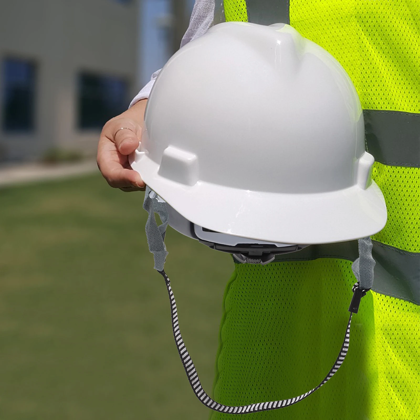 

Adjustable Hard Hat Suspension Replacement Liner Safety Insert Breathable Protection For Construction Rail Transit