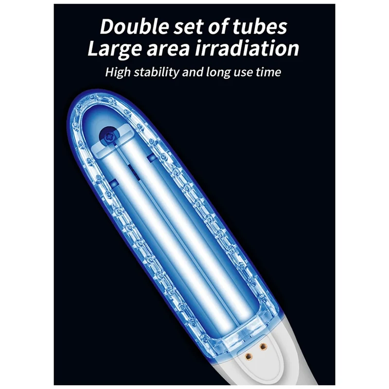 La lámpara UVB de instrumento de belleza UV ultravioleta eficiente se utiliza para el cuidado de la piel para hacer la piel, enchufe europeo hidratado y elástico