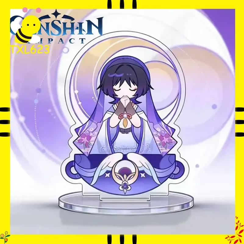 

Акриловая фигурка-подставка для косплея персонажа Странник (Балладер) из игры Genshin Impact, мультяшная модель, украшение для стола, унисекс-реквизит