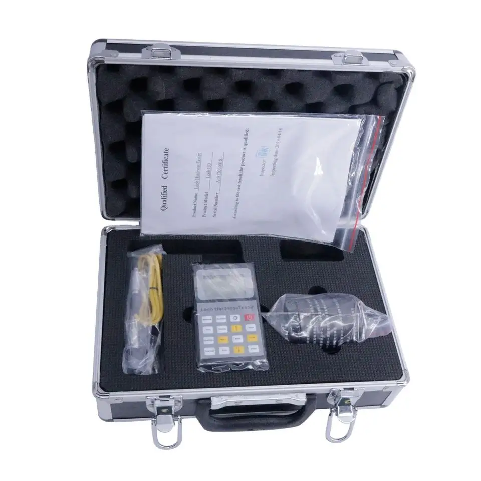 Testeur de dureté Portable, précision 0.5% HL HRC HRB HS HB HV Leeb120, compteur numérique Leeb avec affichage rétroéclairé LED
