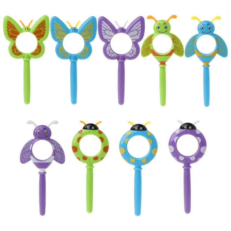 Plastic Magnifier for Butterfly Lens Reading Plastic Glass for Child Exploration for P