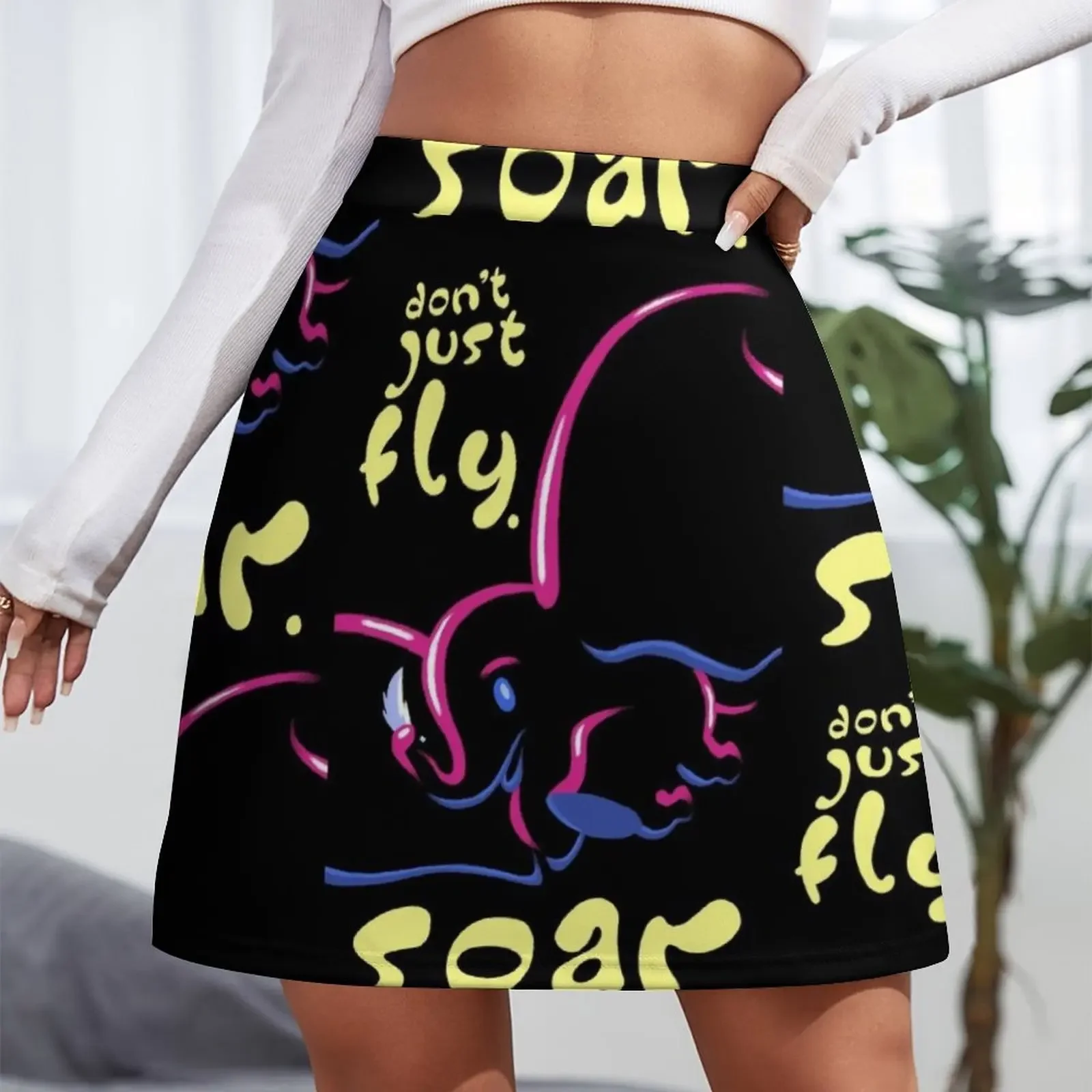 Don't Just Fly. Soar. Mini Skirt Summer skirt women's summer dress 2026 Mini Skirt
