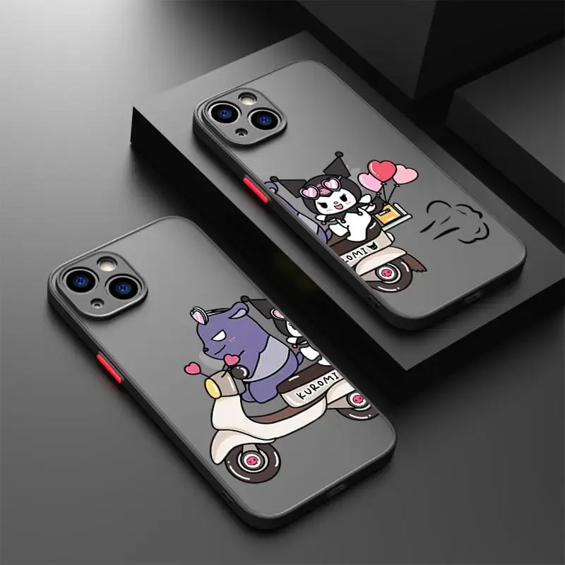 phone case for Apple iPhone 11 Pro Max 15 13 14 Plus 8 12 Mini SE XS Protective Sleeve Cover funda Fashion Trend Kurome Bakus