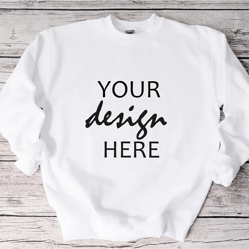 

You Design Here Personalized Design Sweater Women Your Image Here Hoodie Graphic DIY Hoodies Your Logo Sweatshirt Loose Top