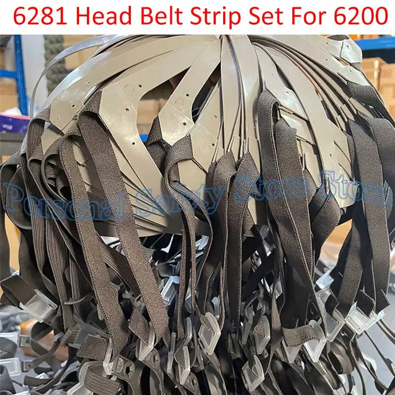 6200 Mask Accessories 6281 Head Belt Buckle 6893 Inhale Valves 6895 Gasket 6889 Replace For 6200/7502/6800 Respirator