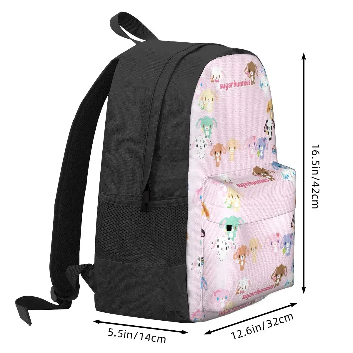 Sugarbunnies Backpacks Boys Girls Bookbag Students School Bags Cartoon Kids Rucksack Travel Rucksack Shoulder Bag Large Capacity
