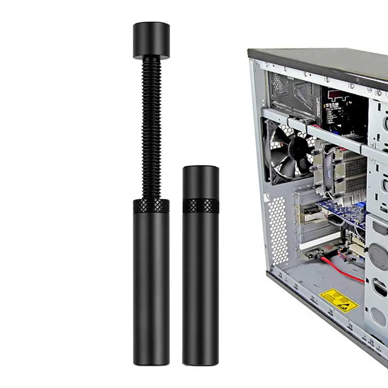 Graphics Card GPU Holder Support Adjustable Telescopic Rotary Aluminum Video Card Bracket Stand Desktop PC Case Mount Bracket