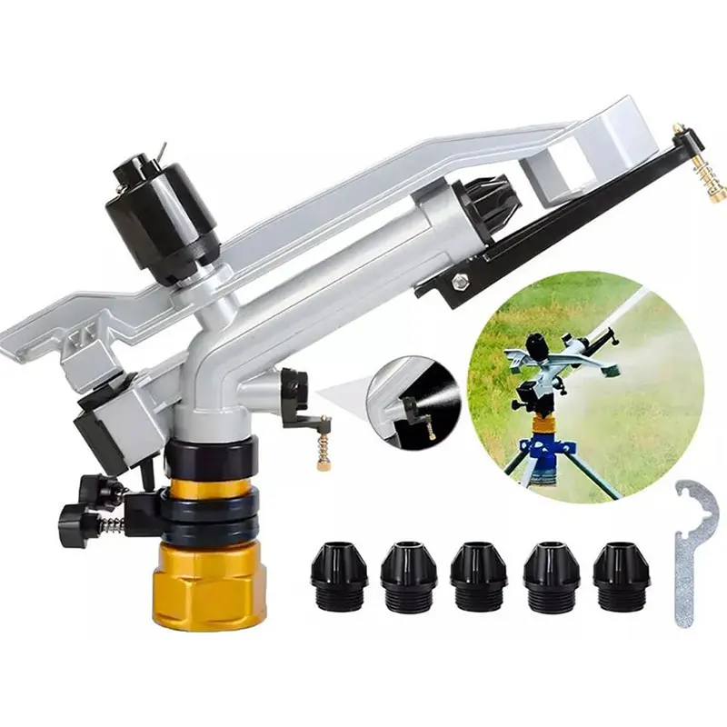 

Garden Spray Atomizing Nozzle Automatic Rotating Agricultural Irrigation Tool Orchard Lawn Grass Watering Device