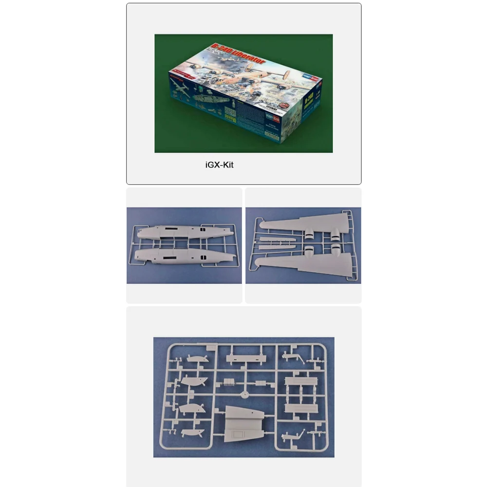 Hobbyboss 83212, Escala 1/32, Avión Bombardero Liberator B24 B-24 B24D B-24D de EE. UU., Kit de Construcción de Modelo de Plástico para Armar