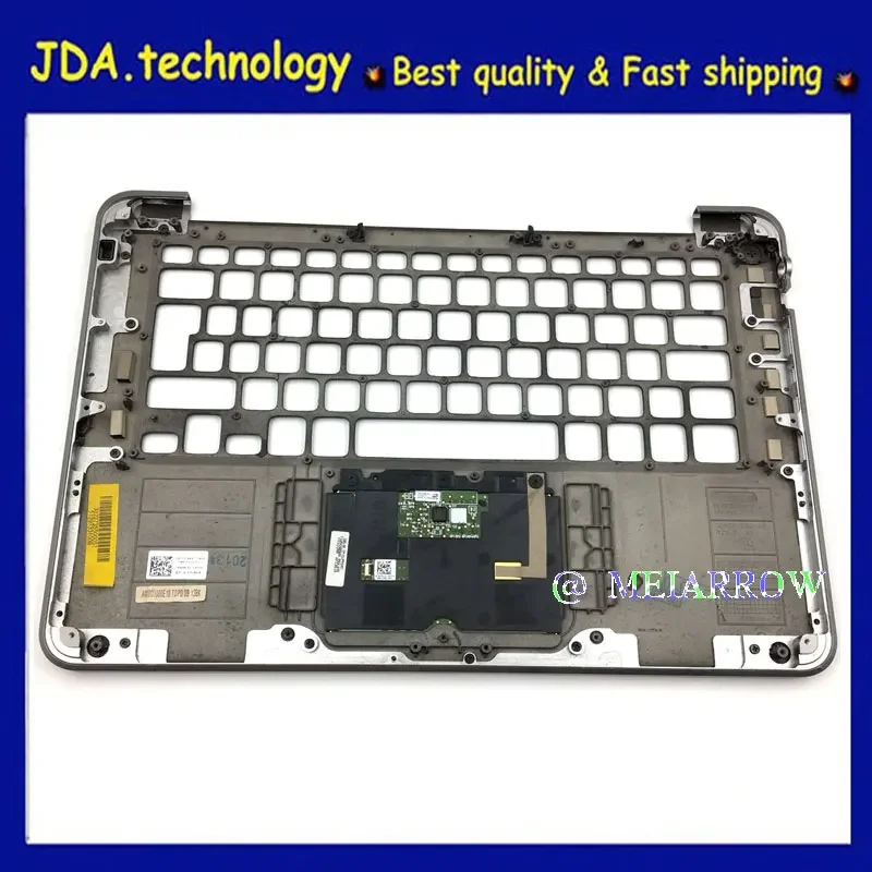 MEIARROW     New/Orig for DELL XPS 14 L421X 14Z L412Z P30G palmrest UK keyboard bezel upper cover w99ith Touchpad 03C8KR 3C8KR