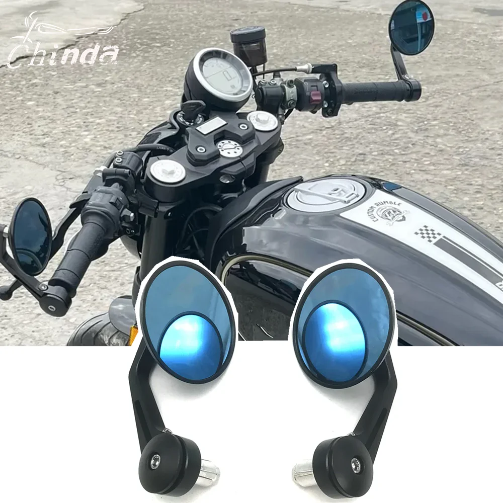 

For Suzuki SV650 SV650X SV 650 SV 650X 2017-2024 Motorcycle Handlebar Mirror Retrofit Rear View Mirror