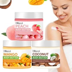 200ml Mango Body Butter Hydrating and Moisturizing Peach Fresh Light Fragrance Coconut Refreshing and Non-greasy