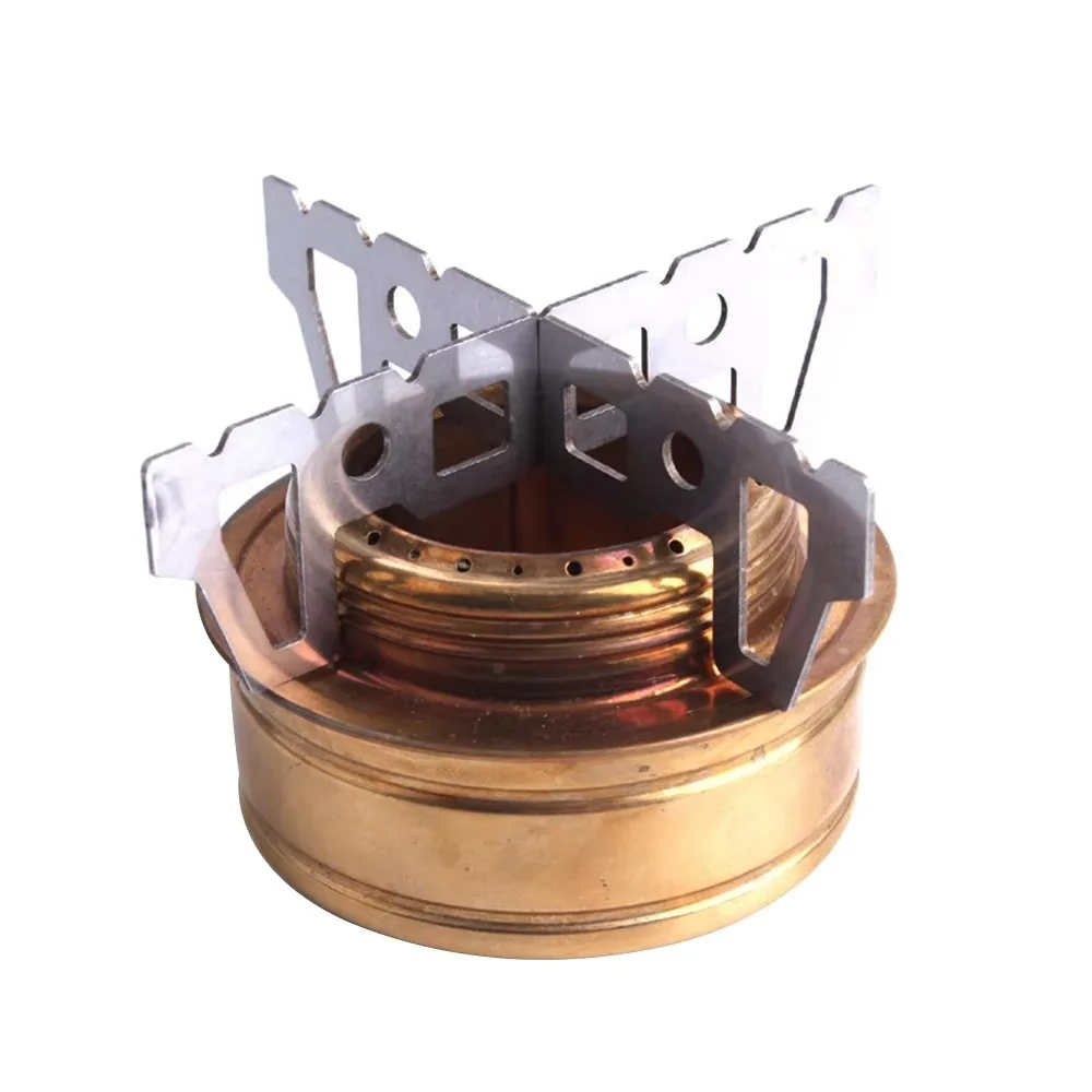 العالمي الفولاذ المقاوم للصدأ الكحول موقد الرف للطي خفيفة موقد عبر الرف المحمولة موقد الموقد قاعدة نزهة تجهيزات المطابخ