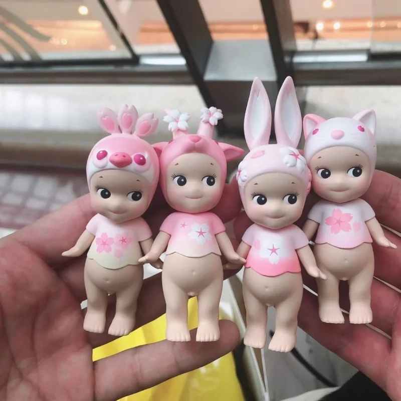 

Genuine Sonny Angel Cherry Blossom 2019 Series Cherry Blossom Limited Editions Blind Boxes Ornament Cute Mysteries Surprise Toys