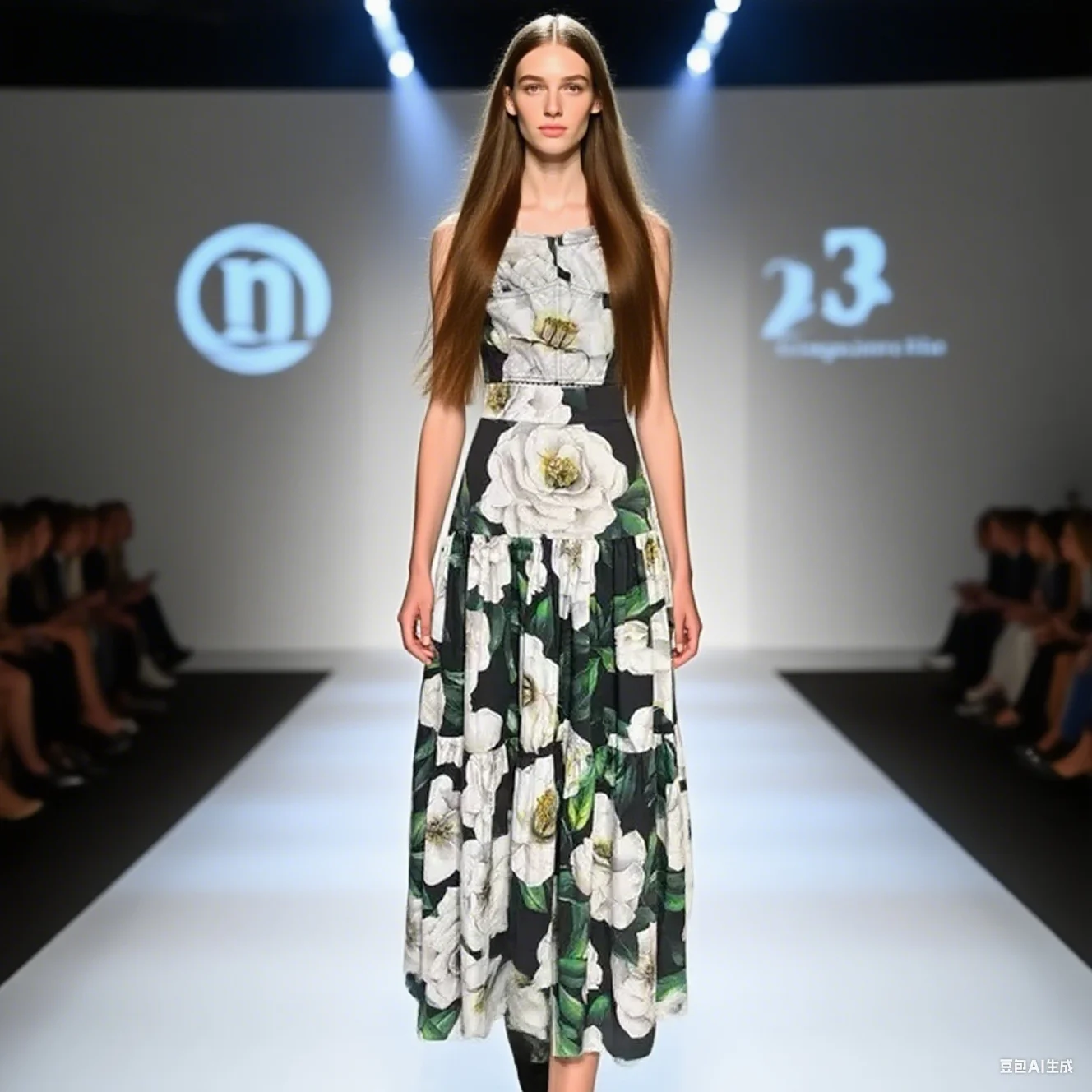 

Весенне-летний женский костюм с разрезом на шее и пышными рукавами, короткие топы + большая распашная юбка, повседневный праздничный шелковый комплект из 2 предметов