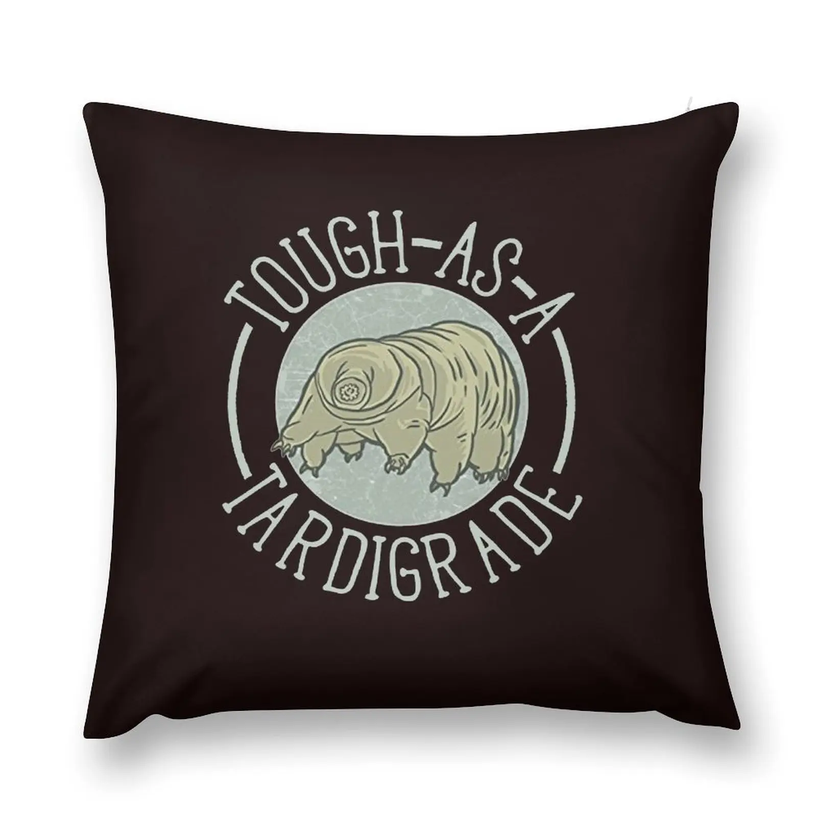 Funny Science Shirt Gift- Tardigrade Biology for Women Men Throw Pillow New year Anime pillow