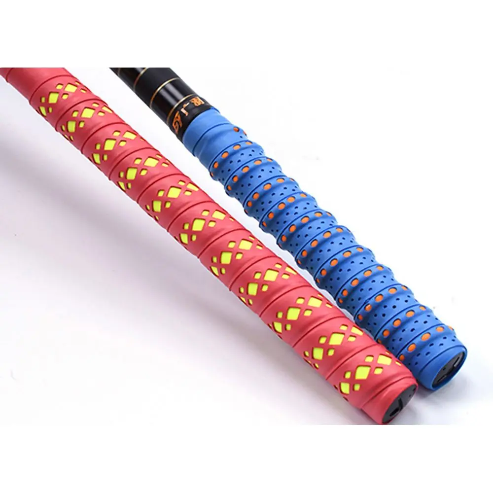 1.1m Honkbalknuppels Kronkelingen Over Fiets Handvat Voor Hengel Grip Tape Badminton Zweetband Anti-slip Band Zweet geabsorbeerd