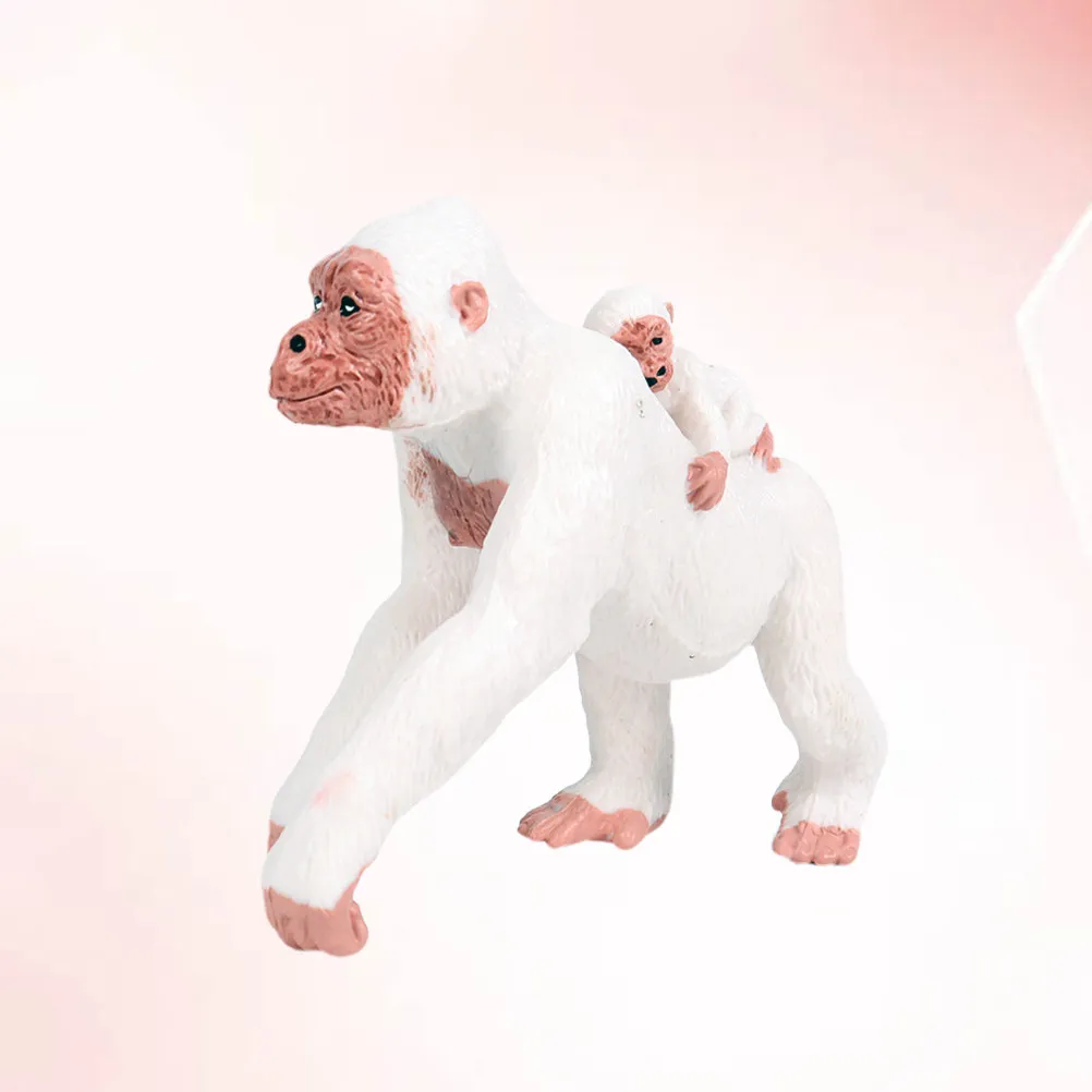 Wild Animal Realistic Monkey Plaything Educational Kid Baby Animal Cognition Development Collection Ornament Toy Monkey