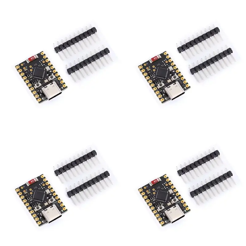 

【СУПЕРПРЕДЛОЖЕНИЯ】4X ESP32-C6 Supermini: Плата для разработки, микроконтроллер, контроллер для обучения программированию, основная плата