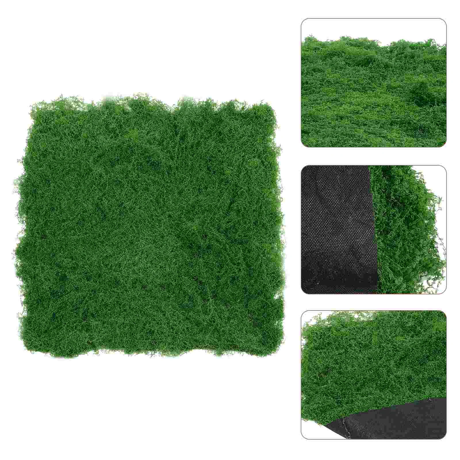 

Small Artificial Plants Fake Moss Mini Garden Decorative Turf False Grass Green Micro Scene