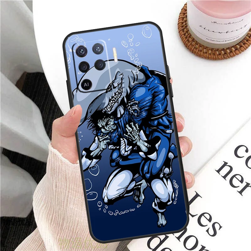 BJJ brasileño Jiu Jitsu funda para Oppo A38 A80 A60 A40 A78 A18 A98 A58 A96 A76 A16 A94 A74 A54 A15 A17 A57 A77 A5 Pro
