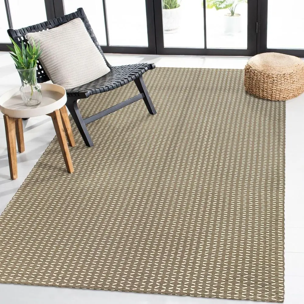 

Cotton Braided 4x6 Tan Rugs, Machine Washable for Indoor/Outdoor Use, Perfect for Living Room, Kitchen, Bedroom, and Office