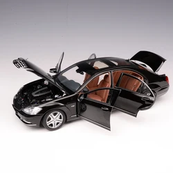 MH MOTORHELIX 1:18 W221 S600L Simulation Limited Edition All Open Alloy Metal Static Car Model Toy Gift