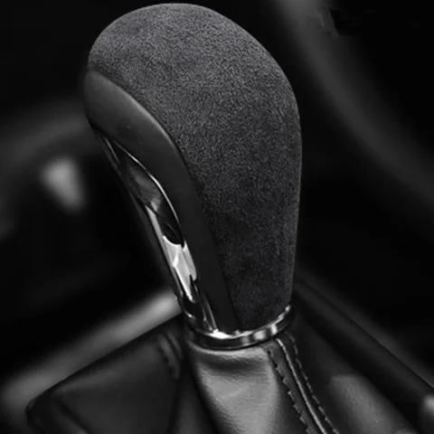 Для Mazda 3 Axela CX30 CX-30 2020 2021 2022 2023 2024 2025 Автомобильная крышка переключения передач, рычаг переключения передач, замшевая защитная наклейка