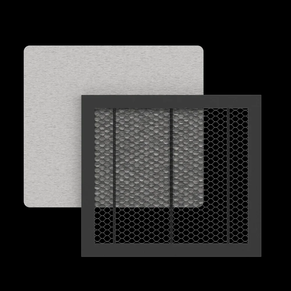 Pannelli a nido d'ape NEJE 300x270mm - Letto laser - Tavolo da lavoro a nido d'ape laser per incisore laser NEJE 5 / Plus