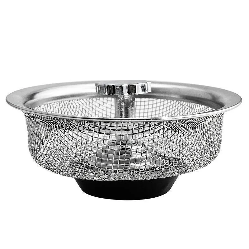 Kitchen Sink Drain Filter Screen Anti-Clog Vegetable Washing Basin Sewer Strainer Colander
