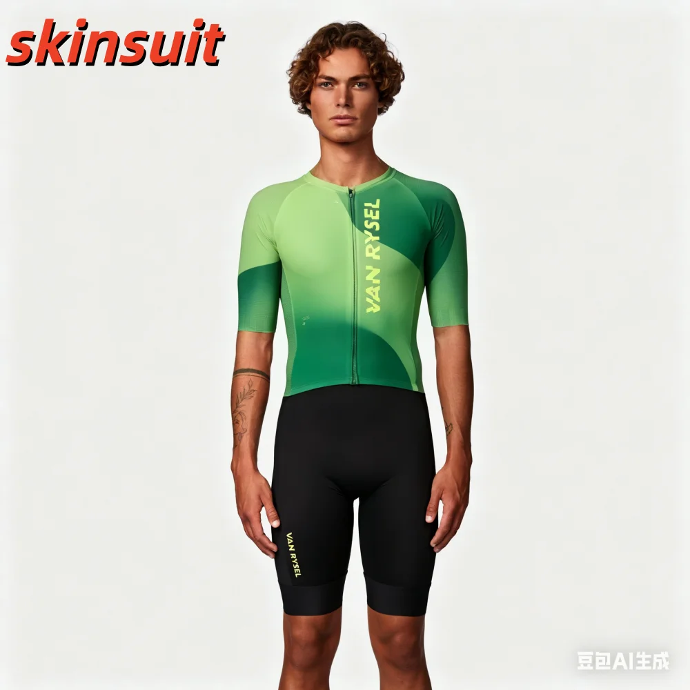 

Мужской велосипедный комбинезон с короткими рукавами и гелевой подкладкой, спортивная одежда, велосипедный костюм, комплект для велоспорта, велоформа