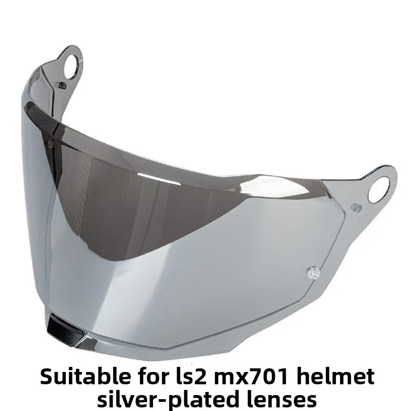 عدسات خوذة EXPLORER LS2 MX 701 عدسات بديلة لخوذة الرالي ليلا ونهارا نظارات مطلية بالكهرباء cascos para moto