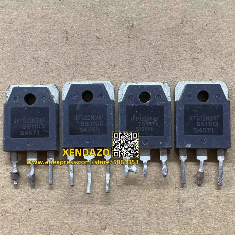 10pieces SSH22N50A IXTQ22N50P 22N50 IXTQ22N50 TO-247 22A 500V N-Channel MOSFET Transistor TO-247