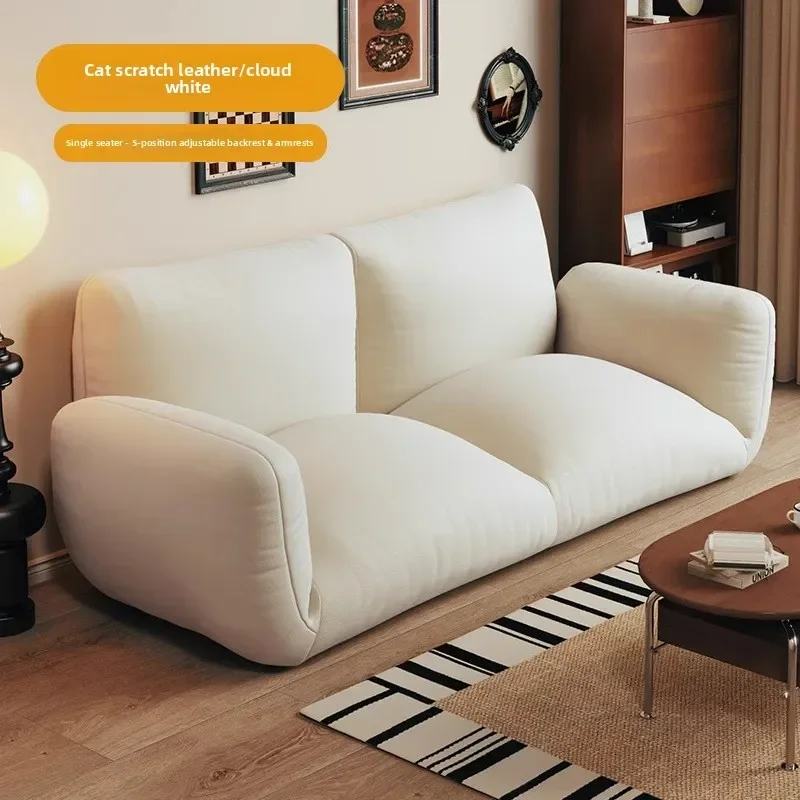 Factory Lazy Sofa Reclining Sleeping Bedroom Balcony Floor Nest Chair Tatami Folding Backrest Single Small Sofa Chair