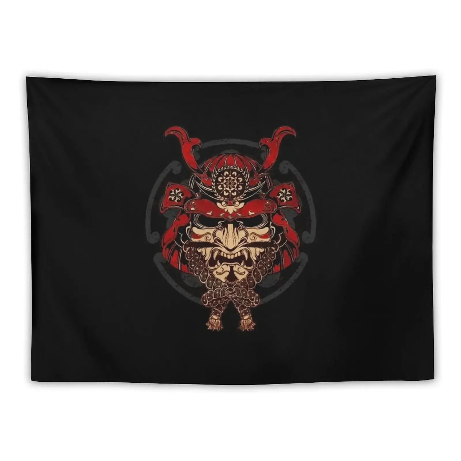 Samurai Warrior Mask Tapestry Decorative Paintings Home And Comfort Decor Bedrooms Decor Decoration For Bedroom Tapestry