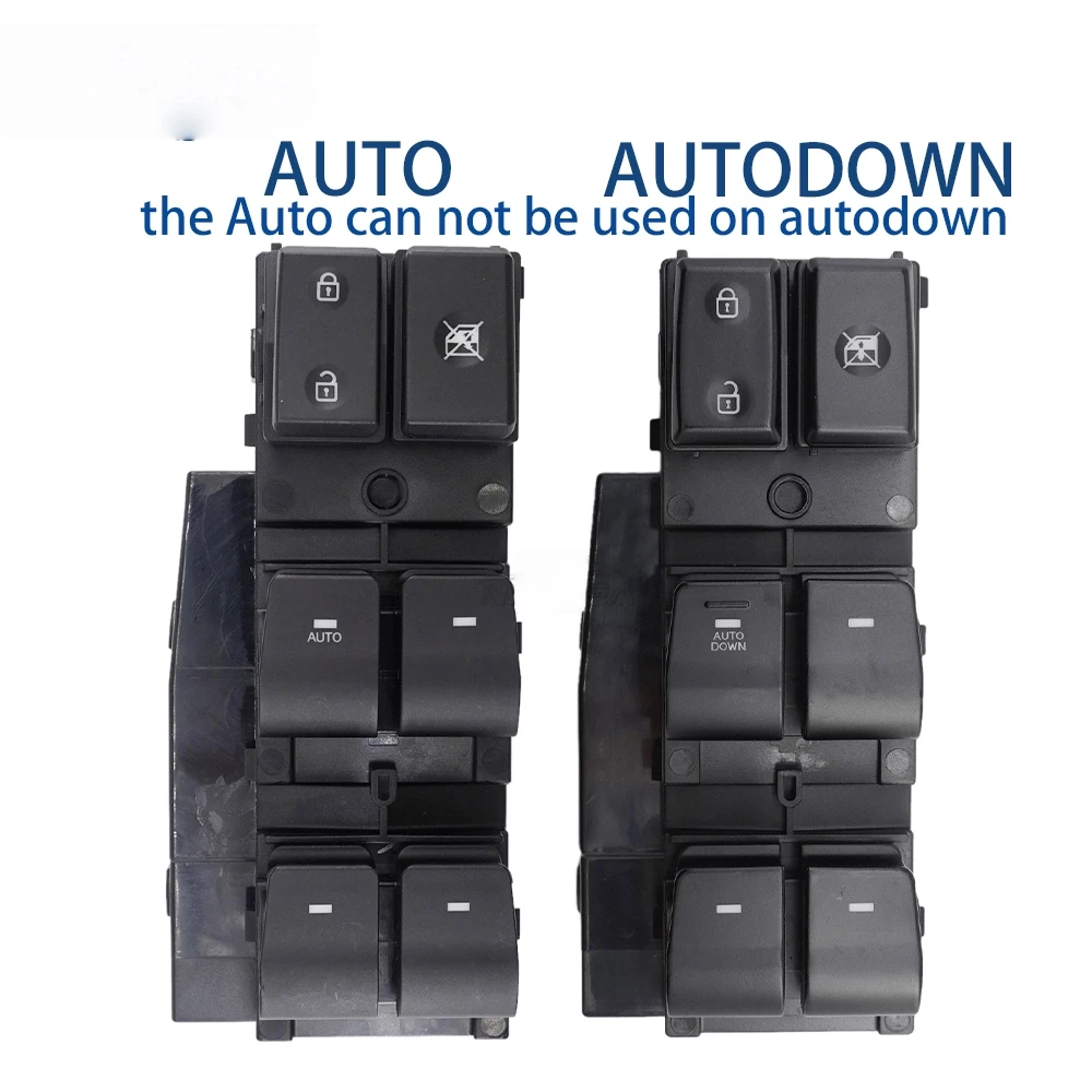 

For Hyundai Elantra 2017 2018 2019 2020 93570F2100 Front Left Driver Master Power Window Switch 93570-F2100 93570-F2000