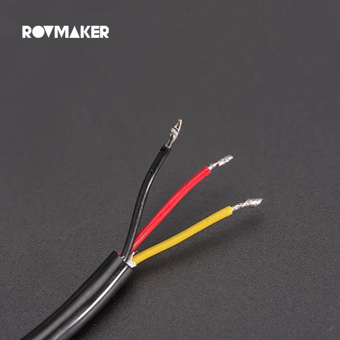 

Core Power Line Polyurethane Sheath FEP High Current of 15A Robot Cable of Underwater Rov Tether