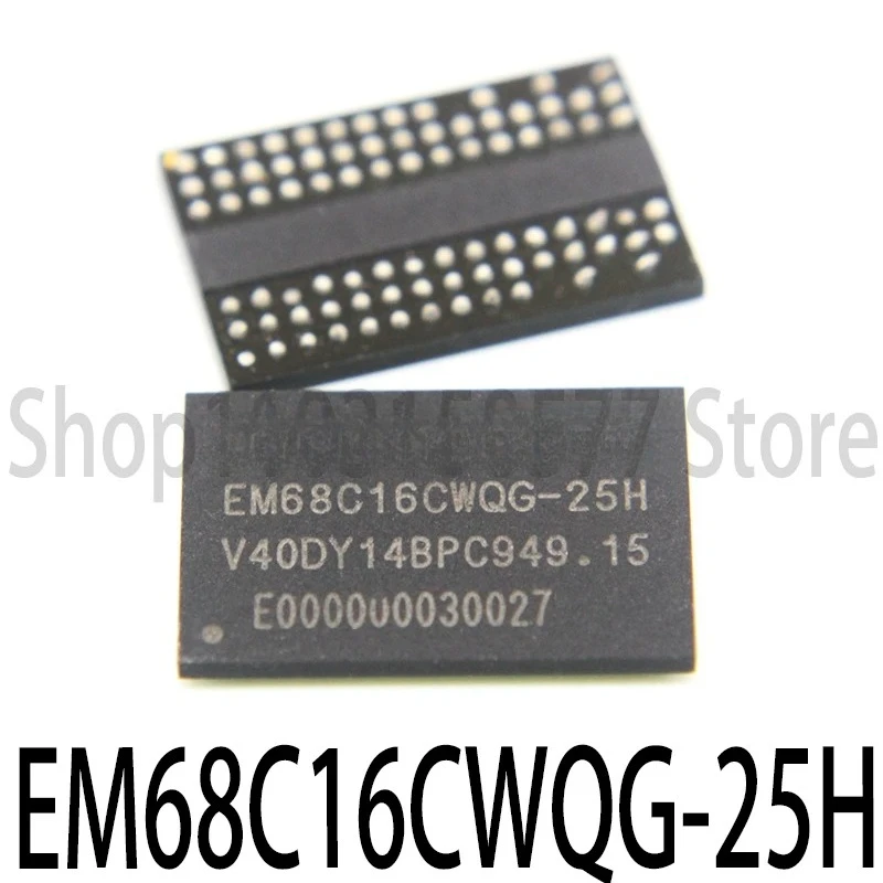 1piece EM68C16CWQG-25H ETRONTECH package FBGA96 memory integrated IC Manage chips