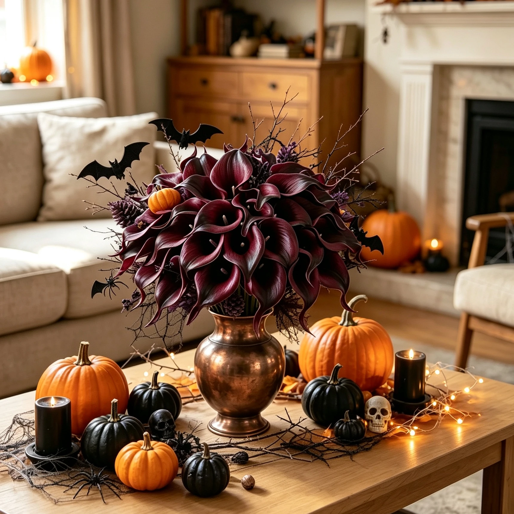 10/20 Stück Künstliche Blumen Hufeisen-Lotus Hochzeit Heim Tisch Festival Halloween Dekoration Outdoor Garten Brautstrauß Geschenke – Detail 3