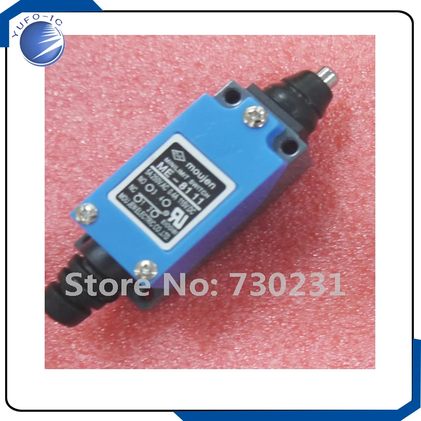 Free Shipping 1Pcs ME-8111 Self-reset Pin Plunger Type AC Limit Switch Me 8111 hym