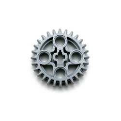 MOC High-tech Gear Double-sided Cone Tooth Wheel 28 Teeth Small  Building Blocks Compatible with Lego Part 46372